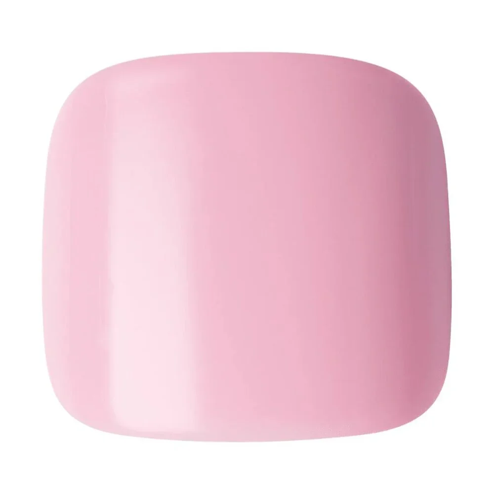 Kiss Gel Fantasy Toenails Pedicure Kit - Golden Sand (Solid Dark Pink)